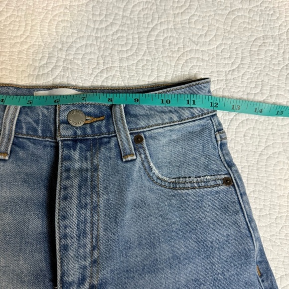 Denim Forum Blue High-Waisted the 50’s Arlo Shorts - Picture 9 of 11